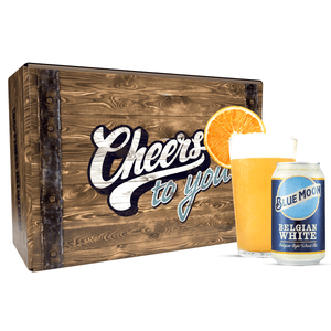 Blue Moon Beer and Snack Gift Basket