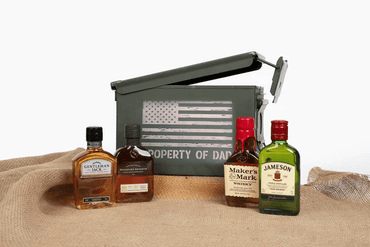 Dad's Bourbon and Whiskey Ammo Can