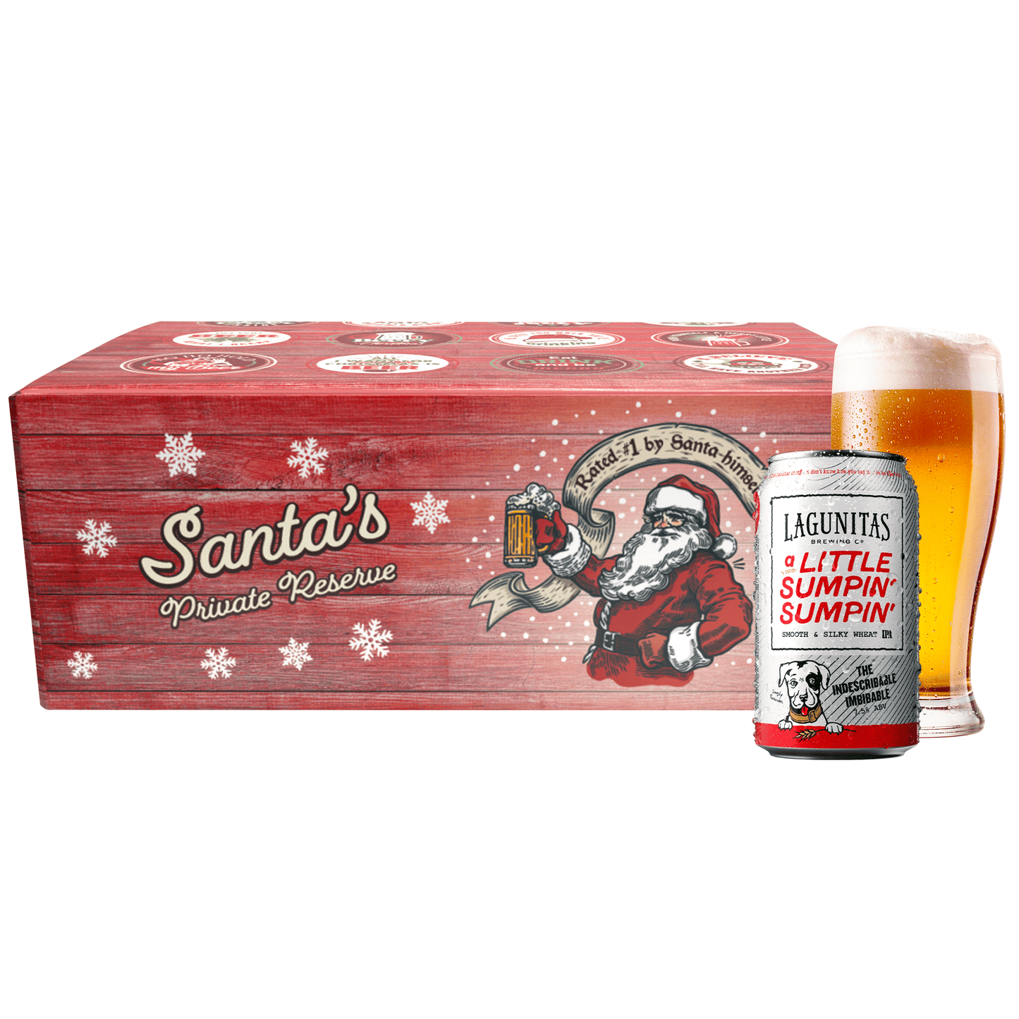 Santa's Private Reserve Craft Beer Gift Basket