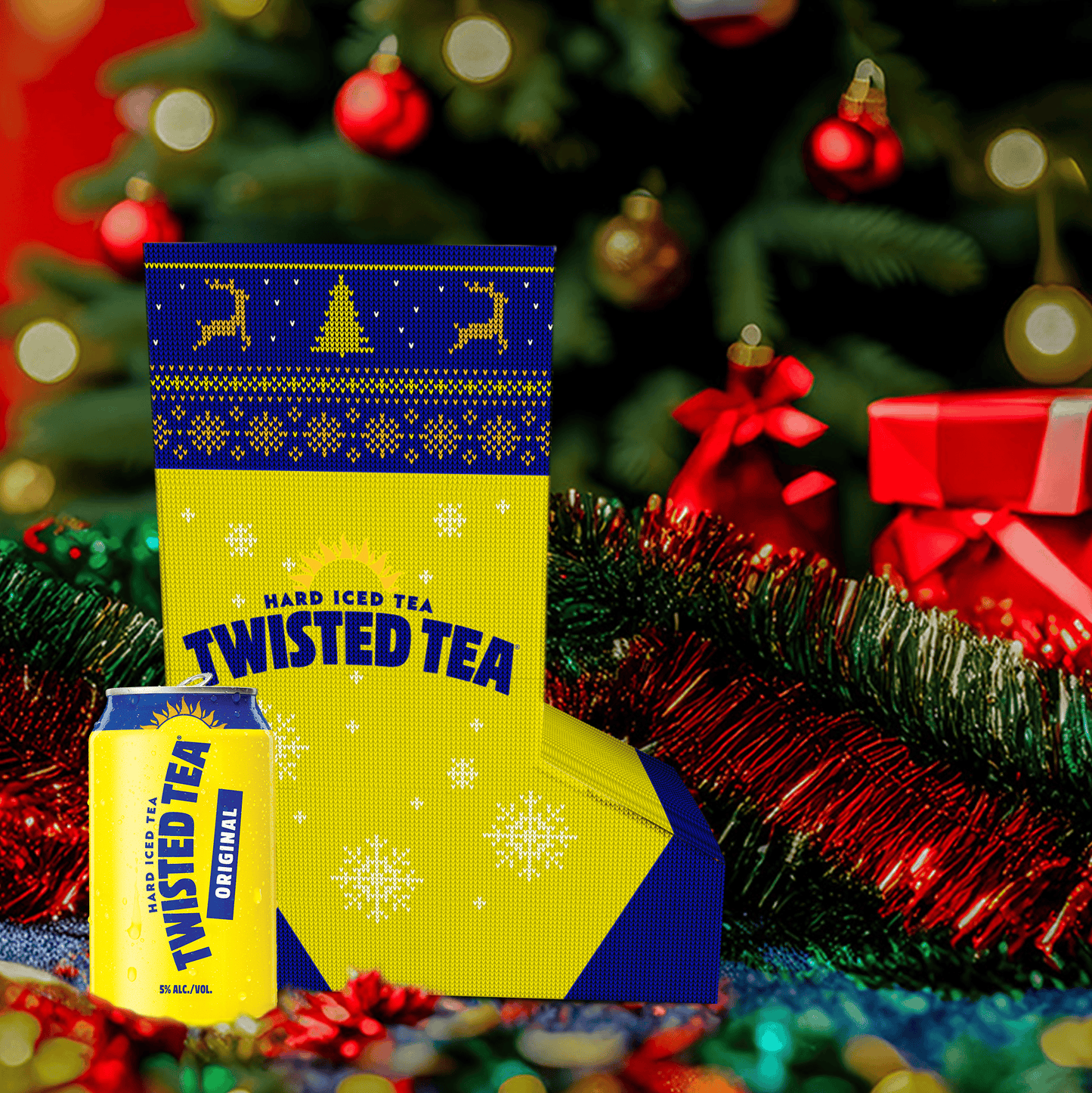 Twisted Tea Twistmas Stocking
