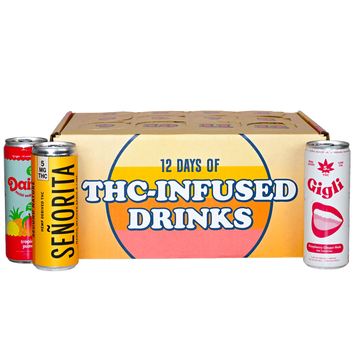 12 Days of THC-Infused Seltzer Advent Calendar