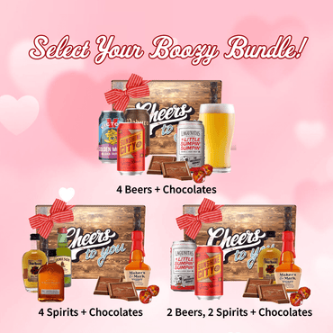 Valentine's Day Beer + Whiskey Sampler