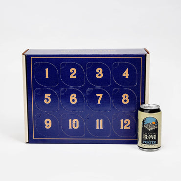 Craft Beer Advent Calendar box with numbered doors
