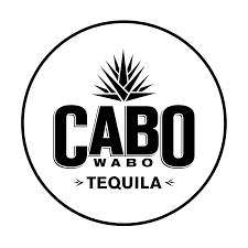 Cabo Wabo Tequila logo with black text on a white background