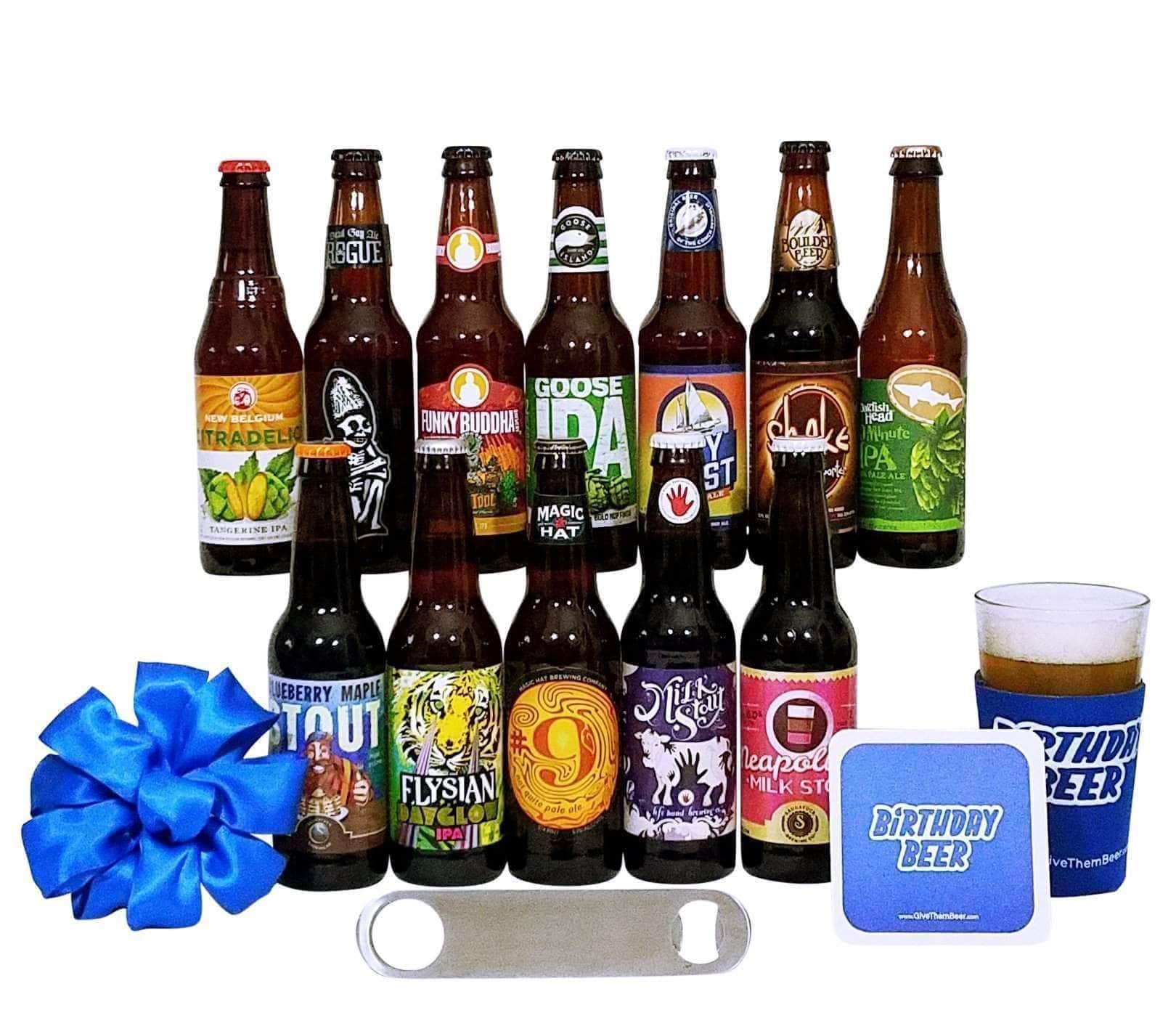 Happy Birthday Beer Gift Baskets