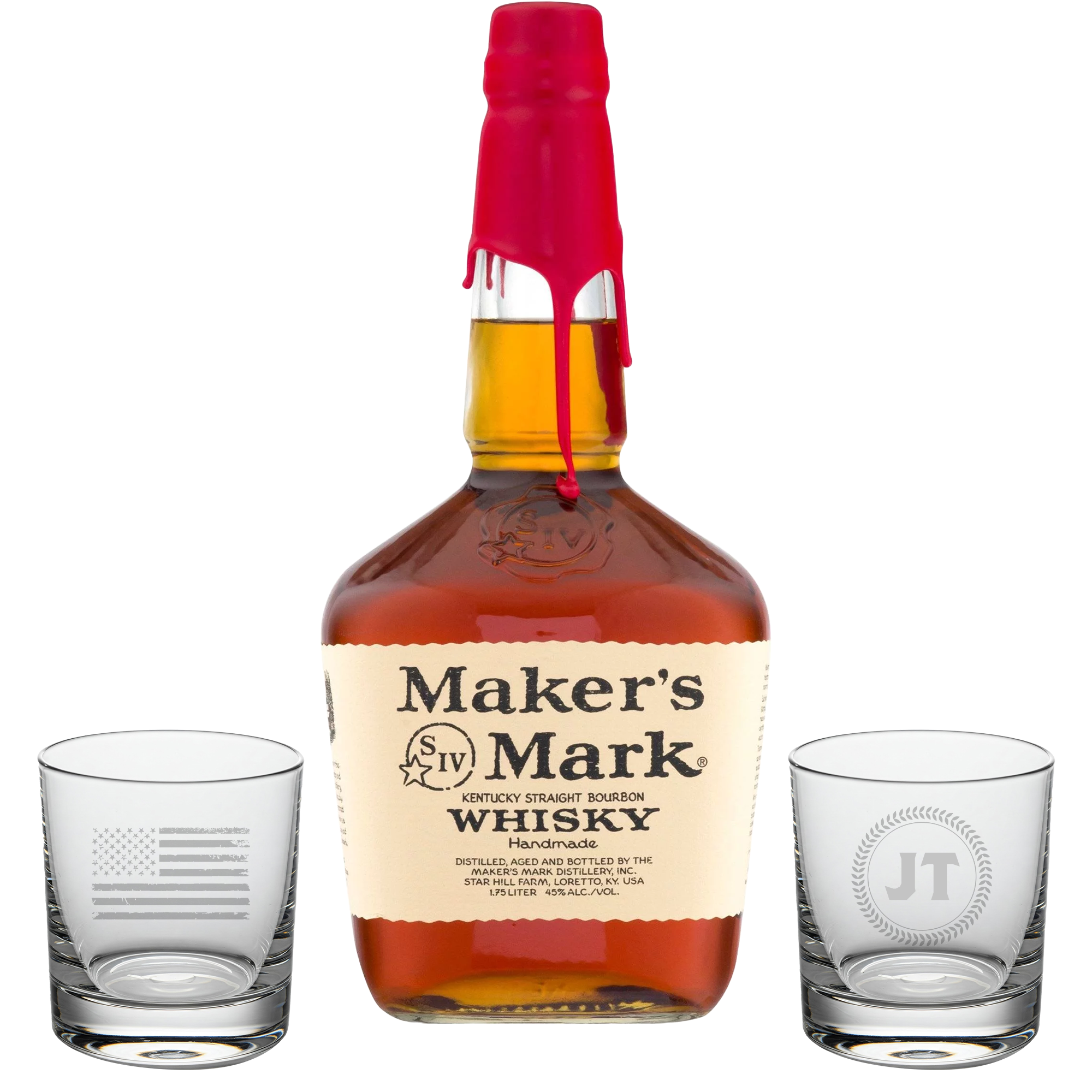 Gift Sets with Engraved Glasses