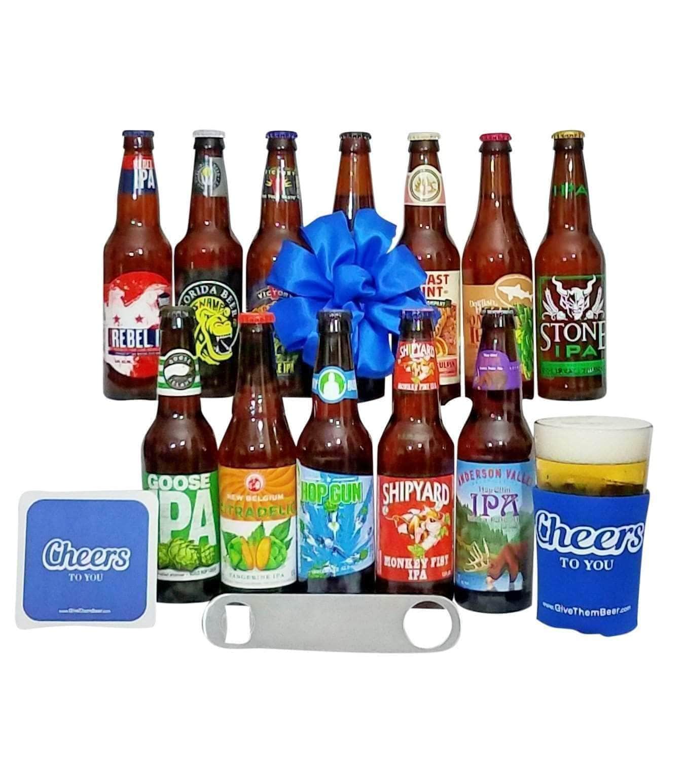 Beer Basket 12 Pack - All Beer...No Bows!