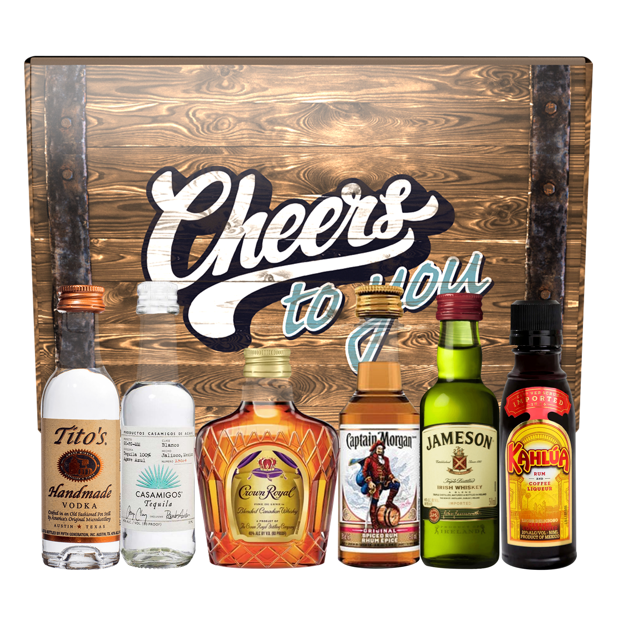Mini Alcohol Bottles – www.GiveThemBeer.com