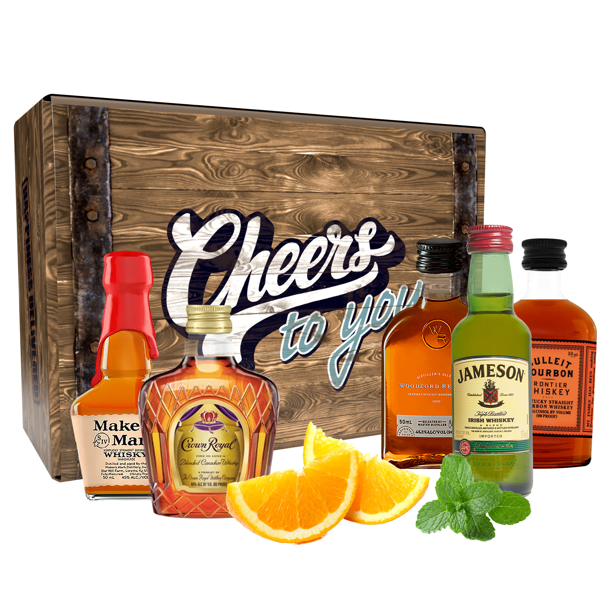 Bourbon and Whiskey Samplers