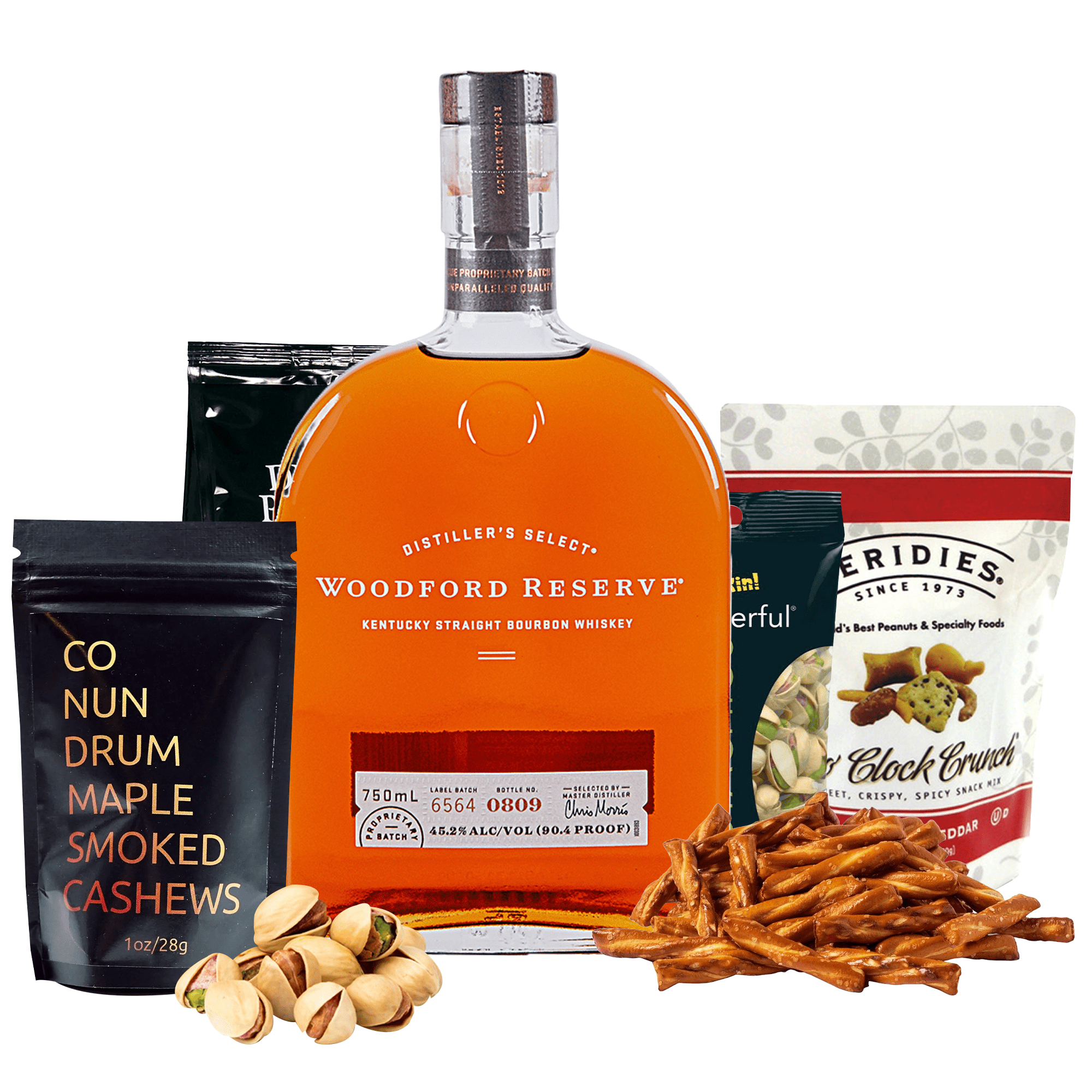 Whiskey + Snack Collections - 375ml Premium Gift Baskets Under $79 ...