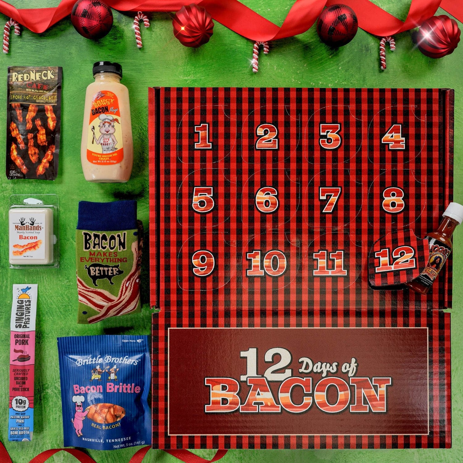 a 12 Day Bacon Themed Advent Calendar