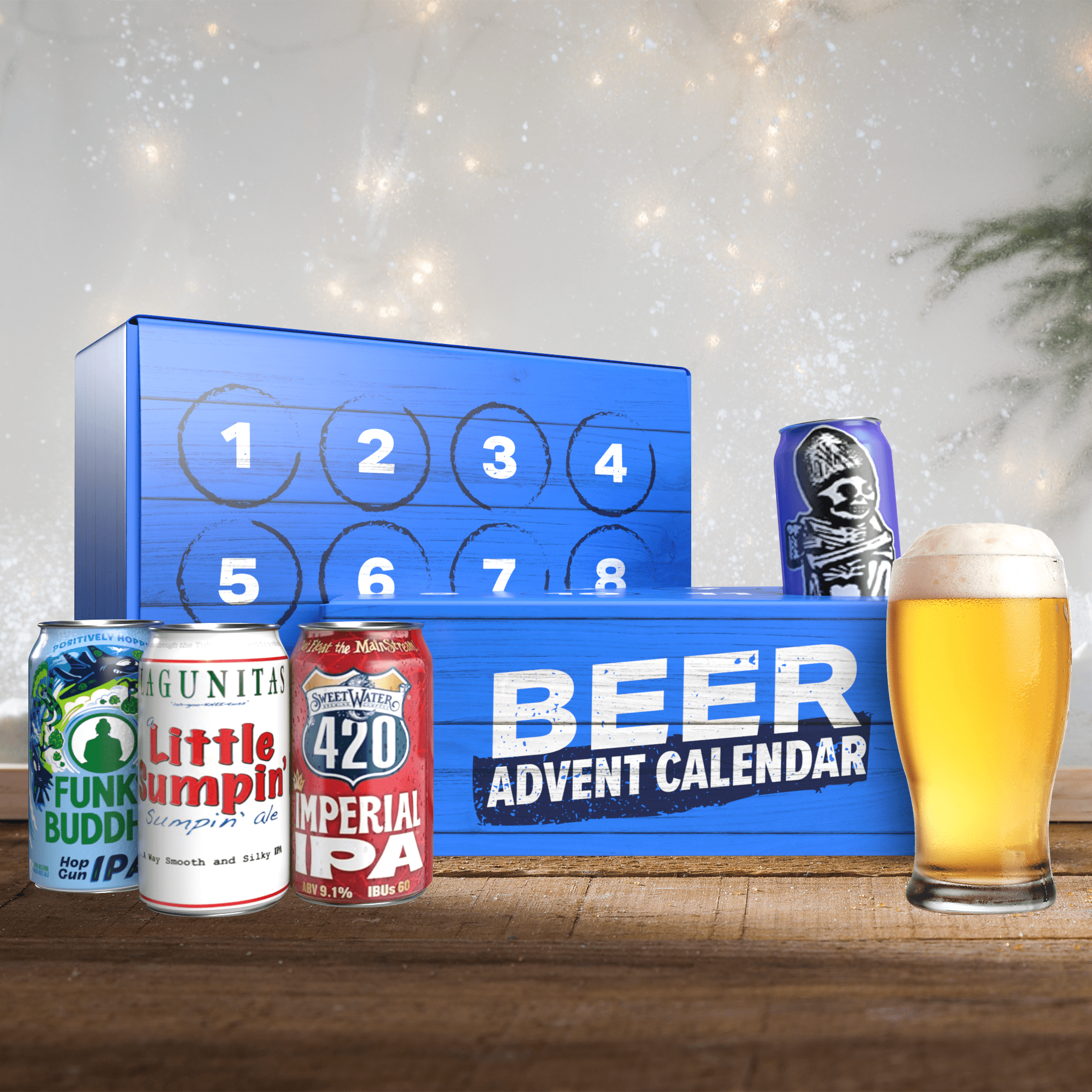 Beer Advent Calendar, Craft Beer Advent Calendar, Beer Gift Baskets