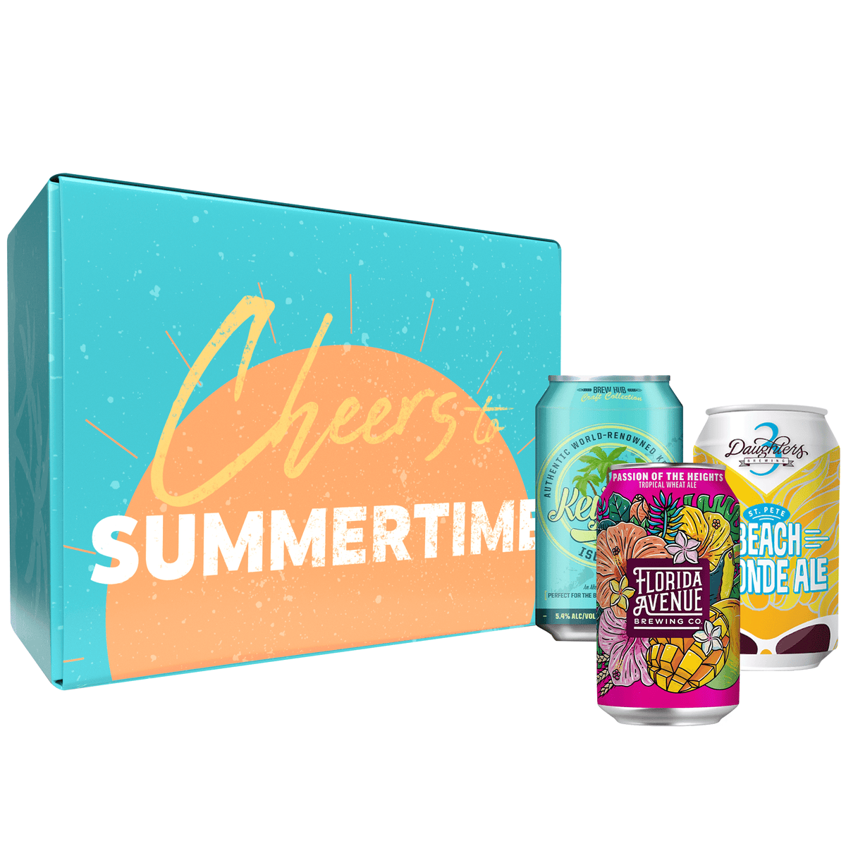 Summer Gift Basket – www.GiveThemBeer.com