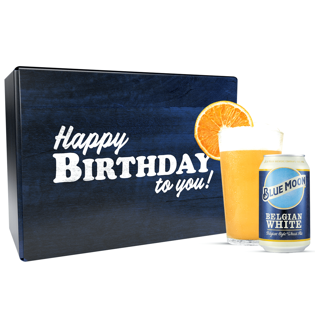 Blue Moon Birthday Gift Basket