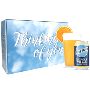 Blue Moon Thinking of You Beer Gift Basket