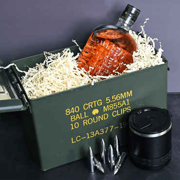Bulleit Bourbon Ammo Can Gift Set