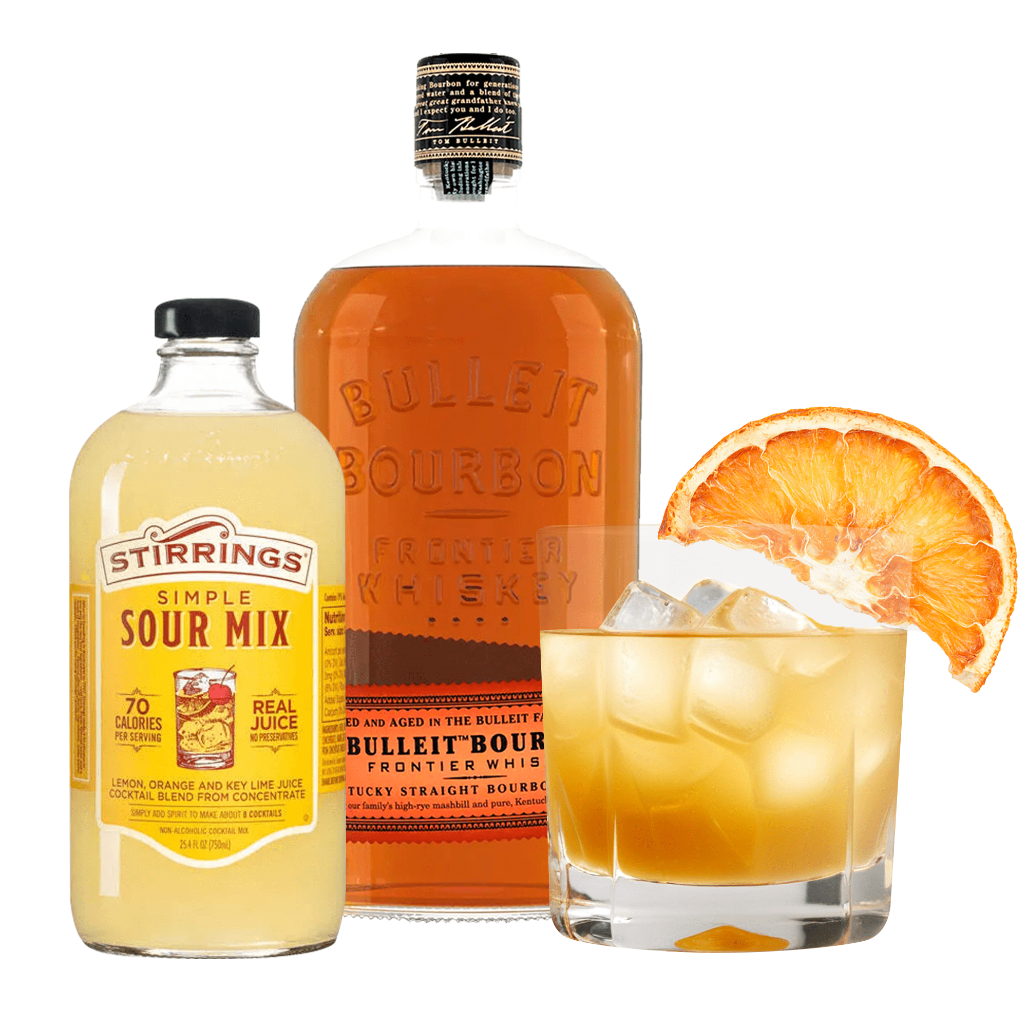 Bulleit Whiskey Sour Gift Set