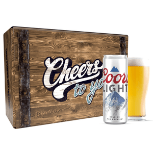 Coors Light Gift Crate
