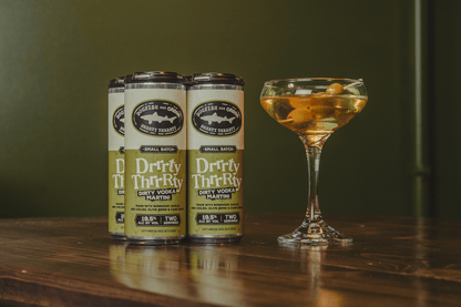 Dogfish Head x CREEM Magazine “Drrrty Thrrrty” Dirty Martini