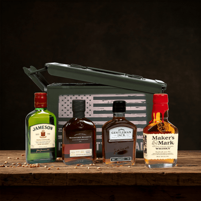 Dad's Bourbon and Whiskey Ammo Can