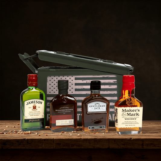 Dad's Bourbon and Whiskey Ammo Can