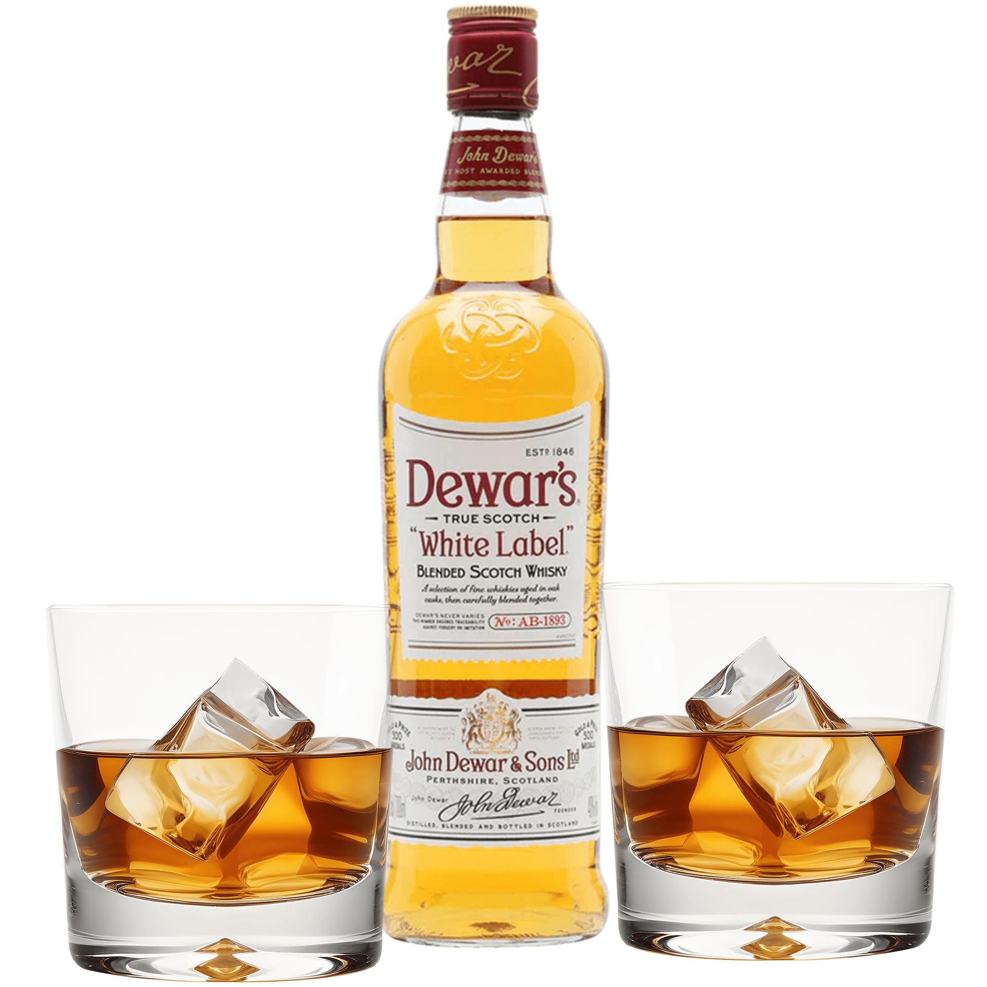 Dewars Whiskey Gift Set