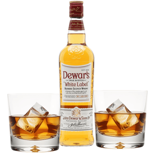 Dewars Whiskey Gift Set