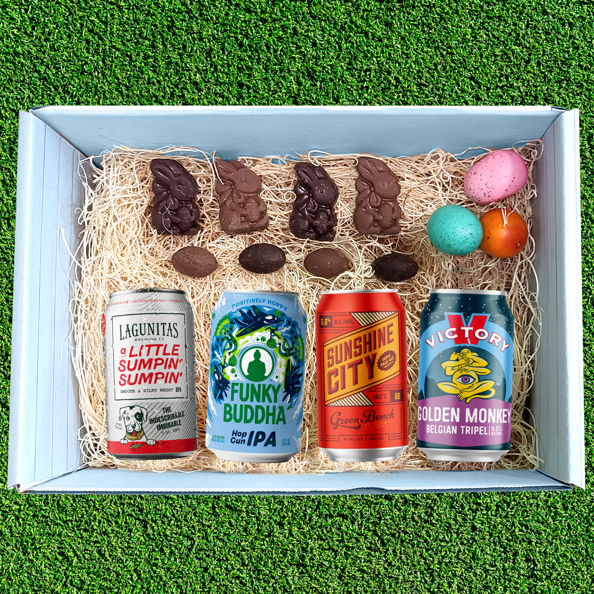 Hoppy Easter Beer Gift Basket
