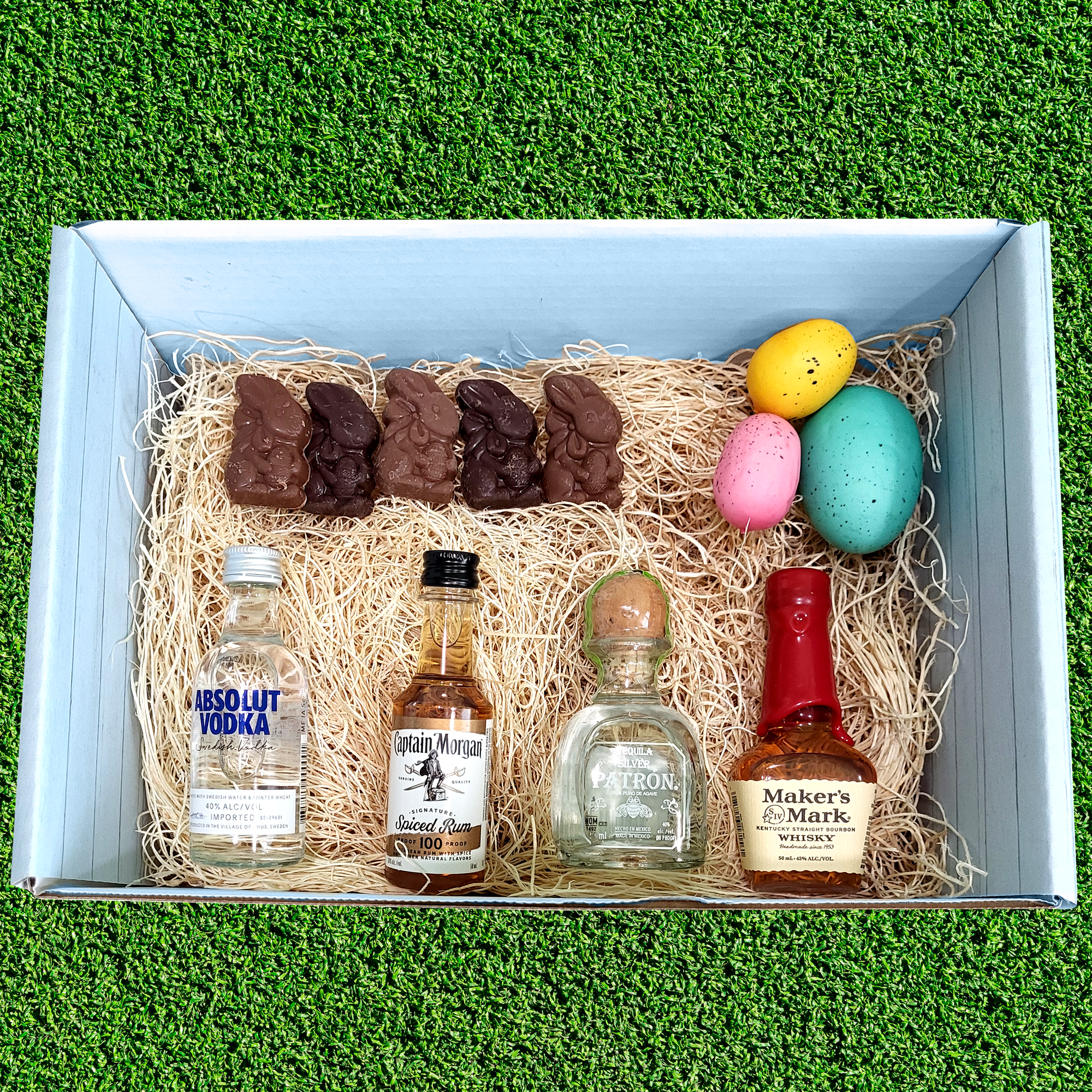 Liquor Easter Basket