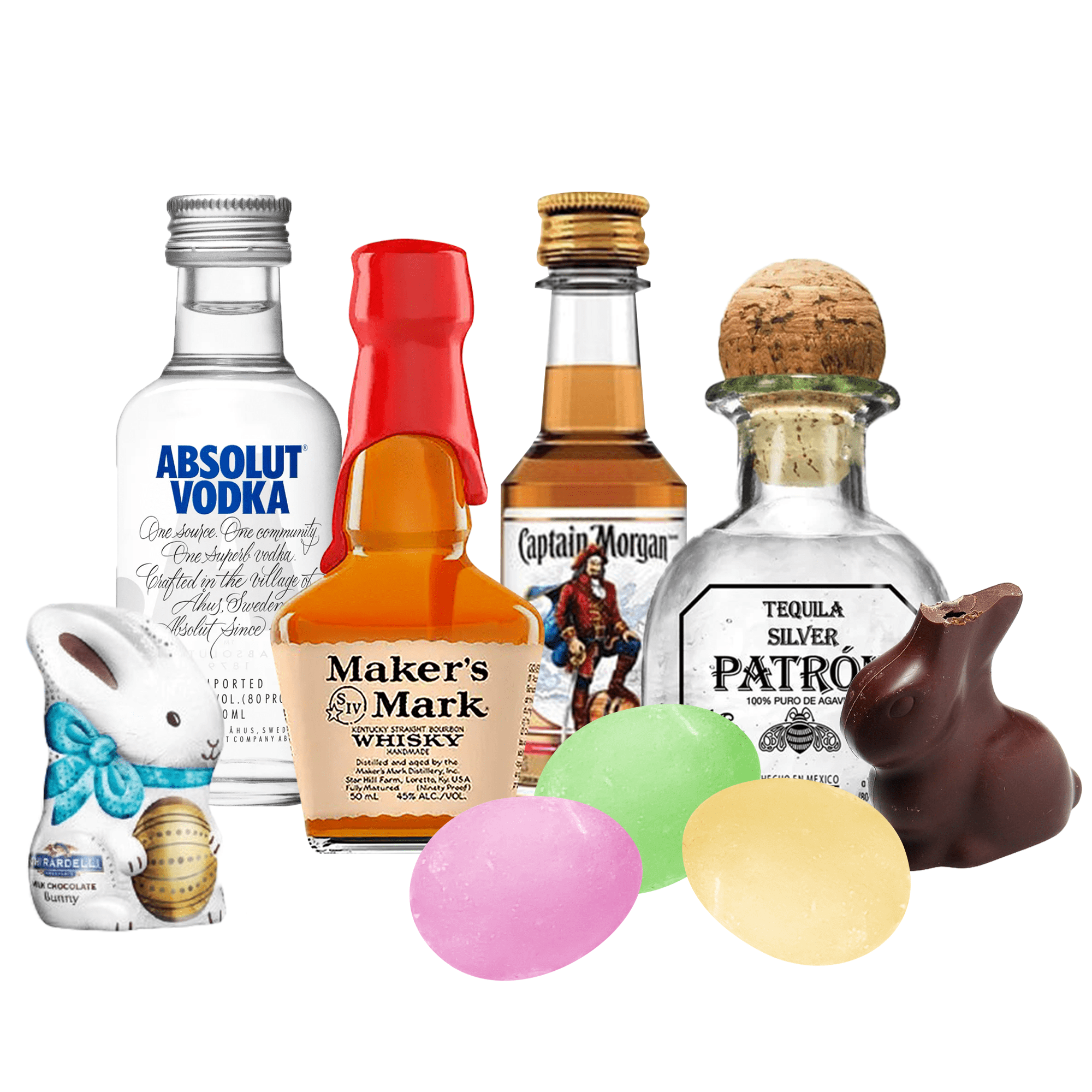 Liquor Easter Basket