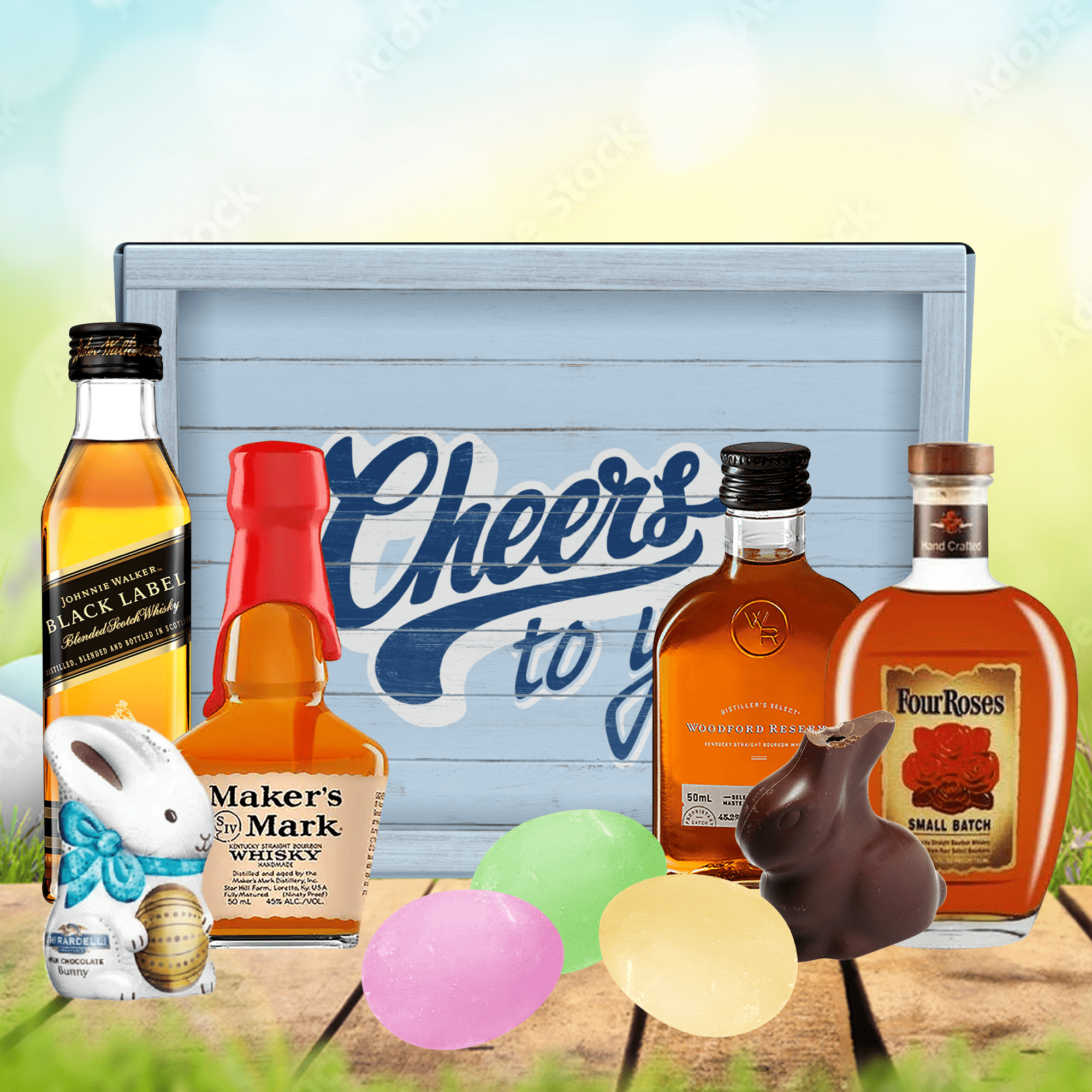 Whiskey Easter Basket