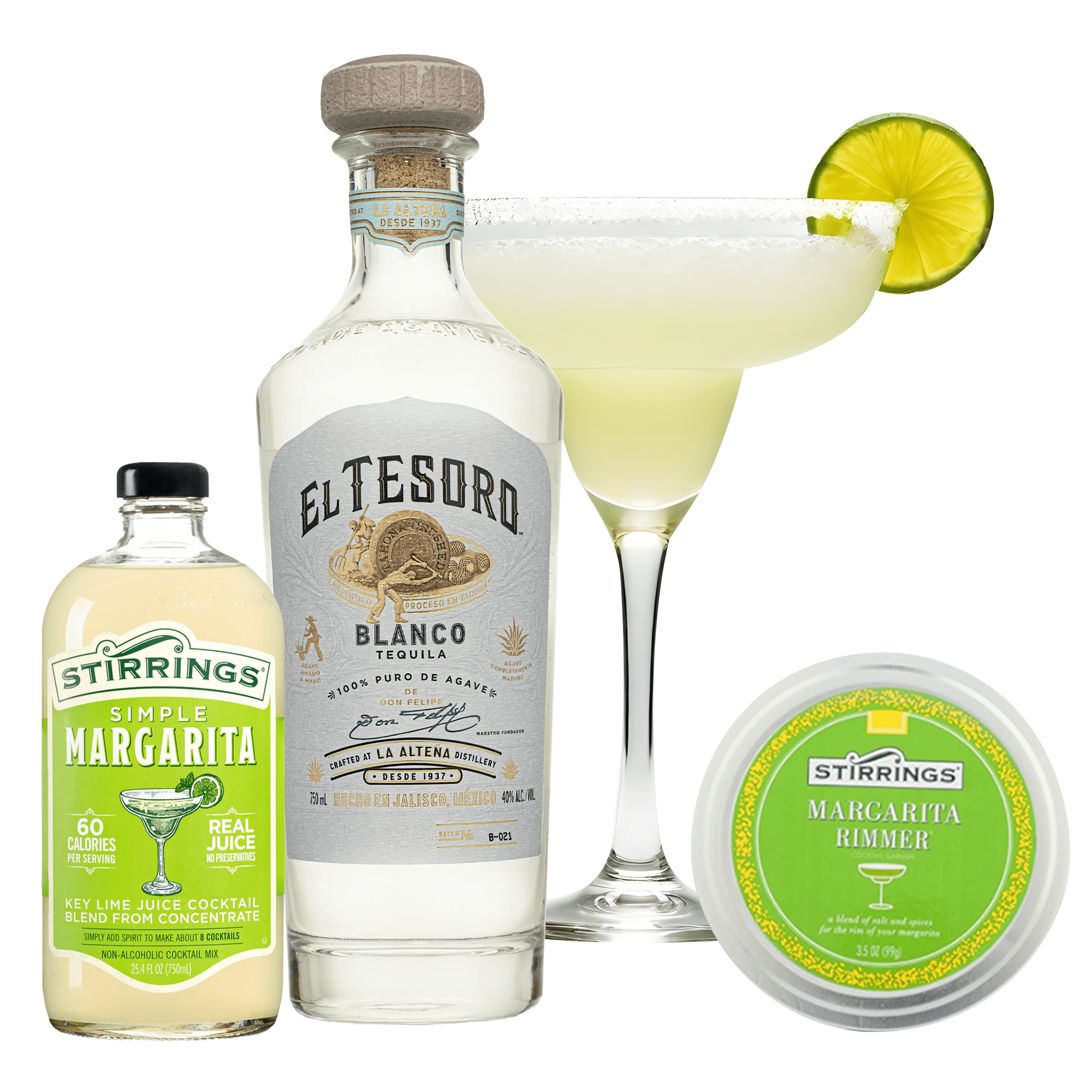 El Tesoro Tequila Margarita Gift Set