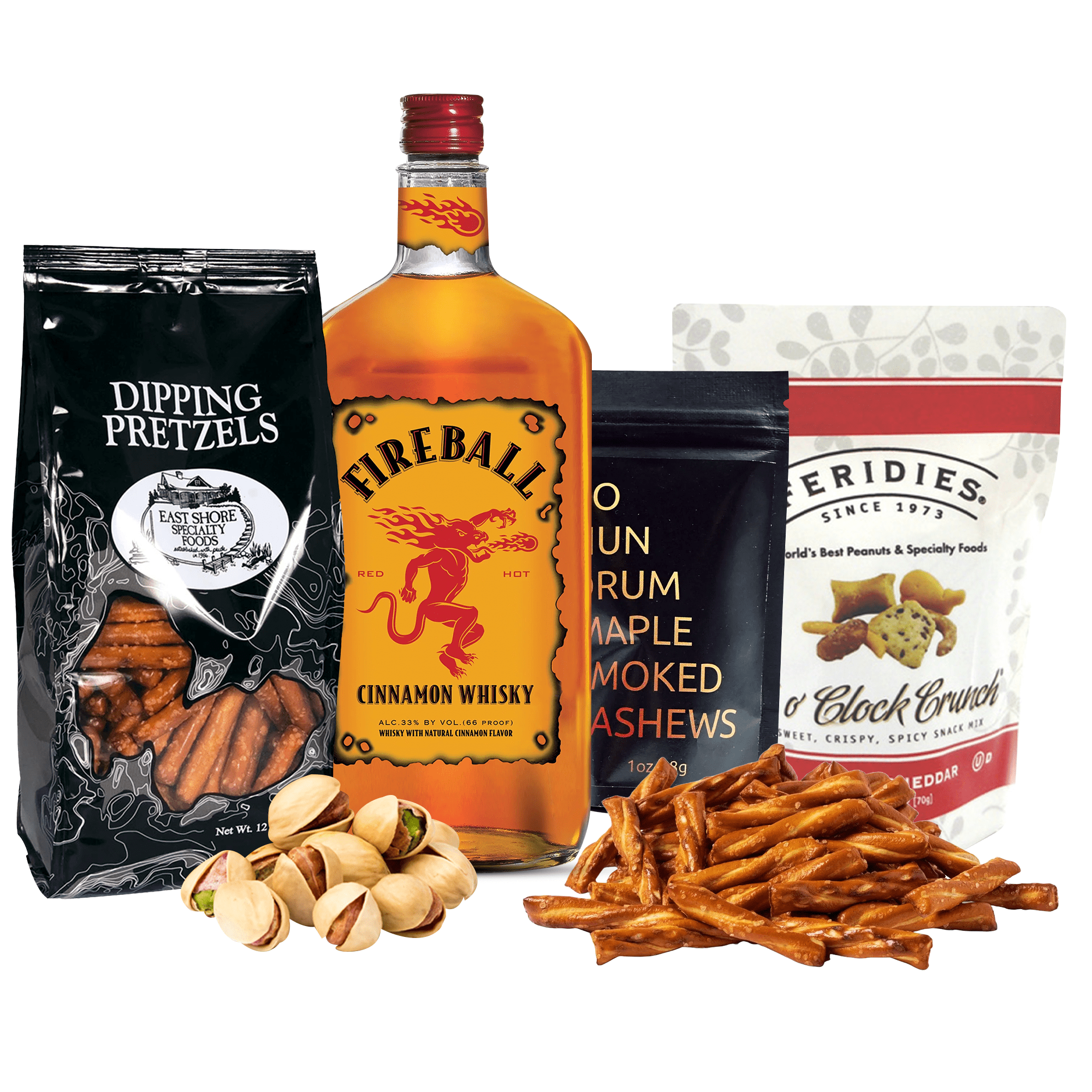 Fireball Whiskey Gift Basket