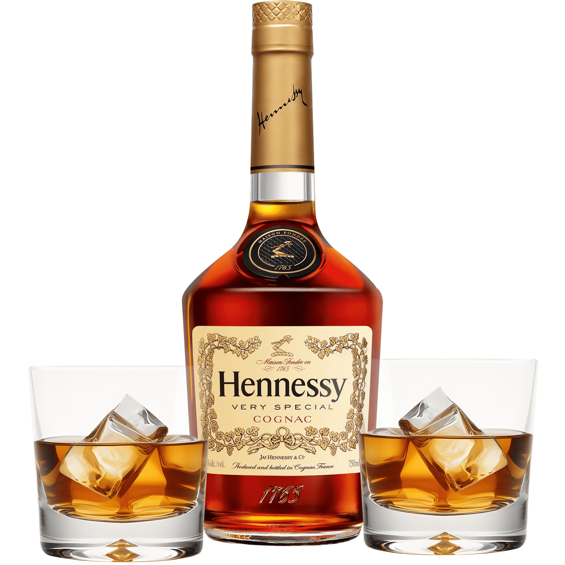 Hennessy Gift Set - Cognac with Engravable Glasses – www