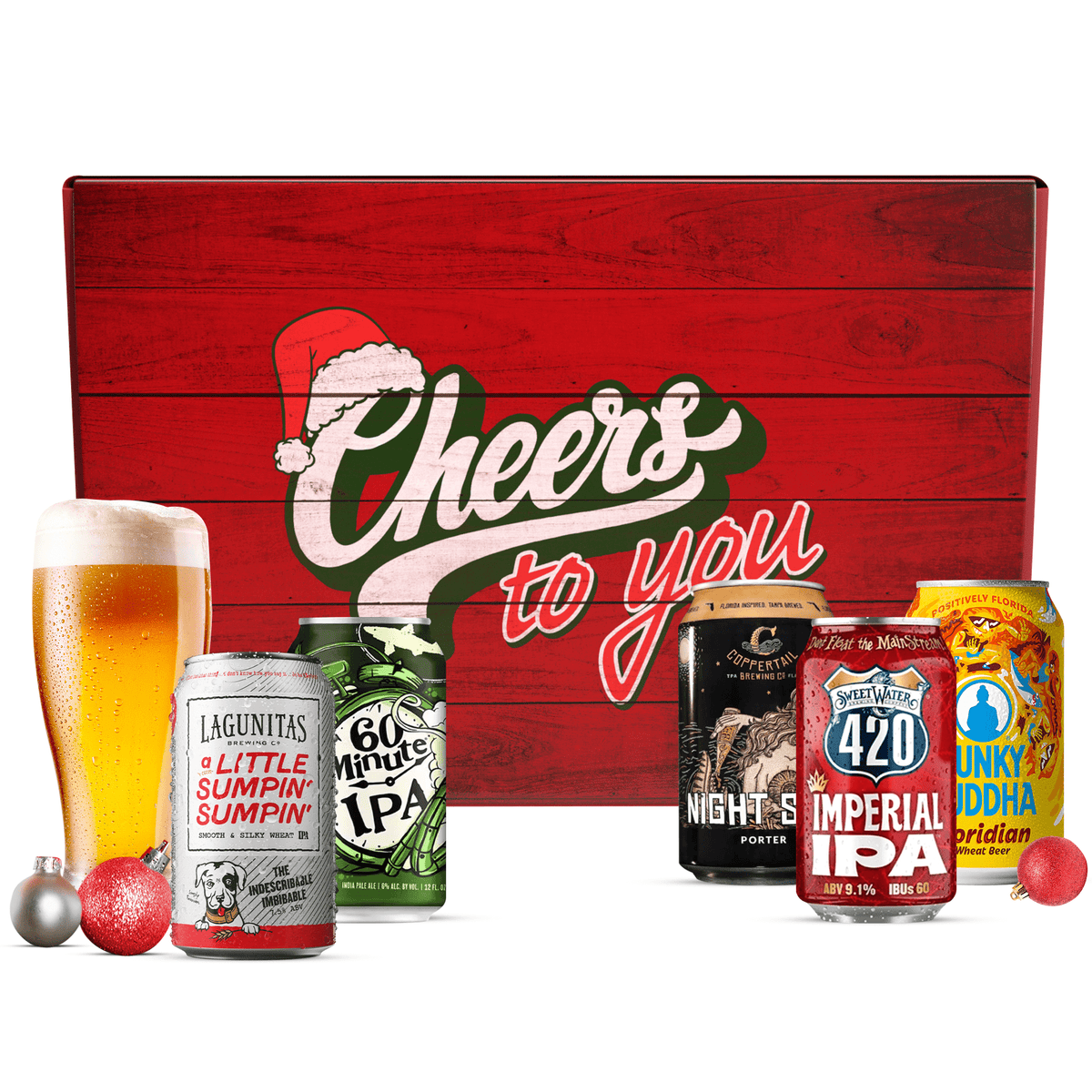 Holiday Craft Beer Assortment, Christmas Beer Gifts, Beer Christmas