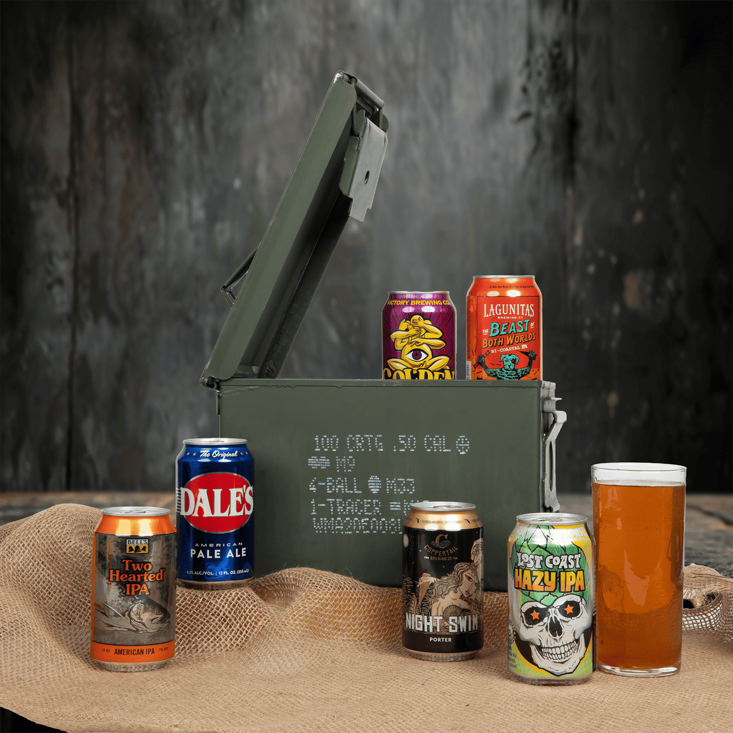 Craft Beer Ammo Can Gift Set