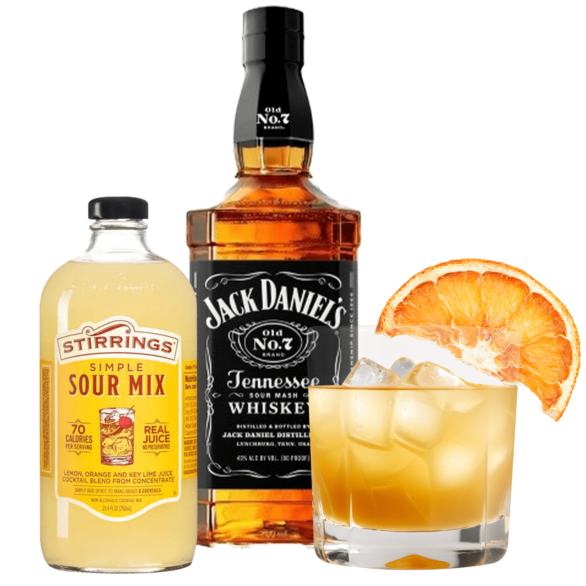 Jack Daniels Whiskey Sour Gift Set