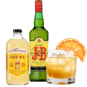 J&B Whiskey Sour Gift Basket