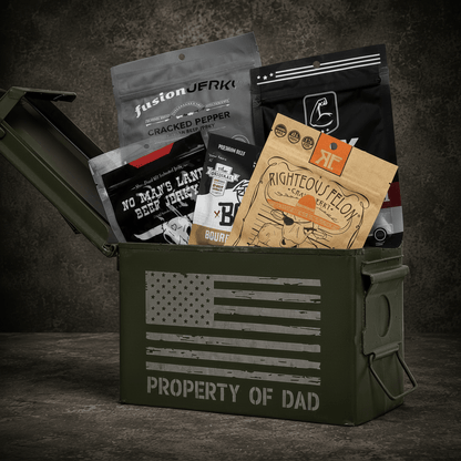 Dad's Jerky + Ammo Can Gift Set