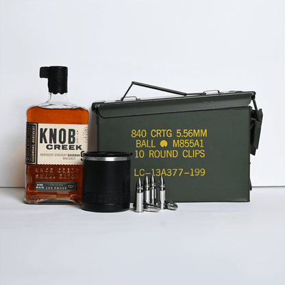 Knob Creek Ammo Can Gift Set