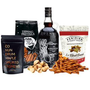 Kraken Black Spiced Rum Gift Basket