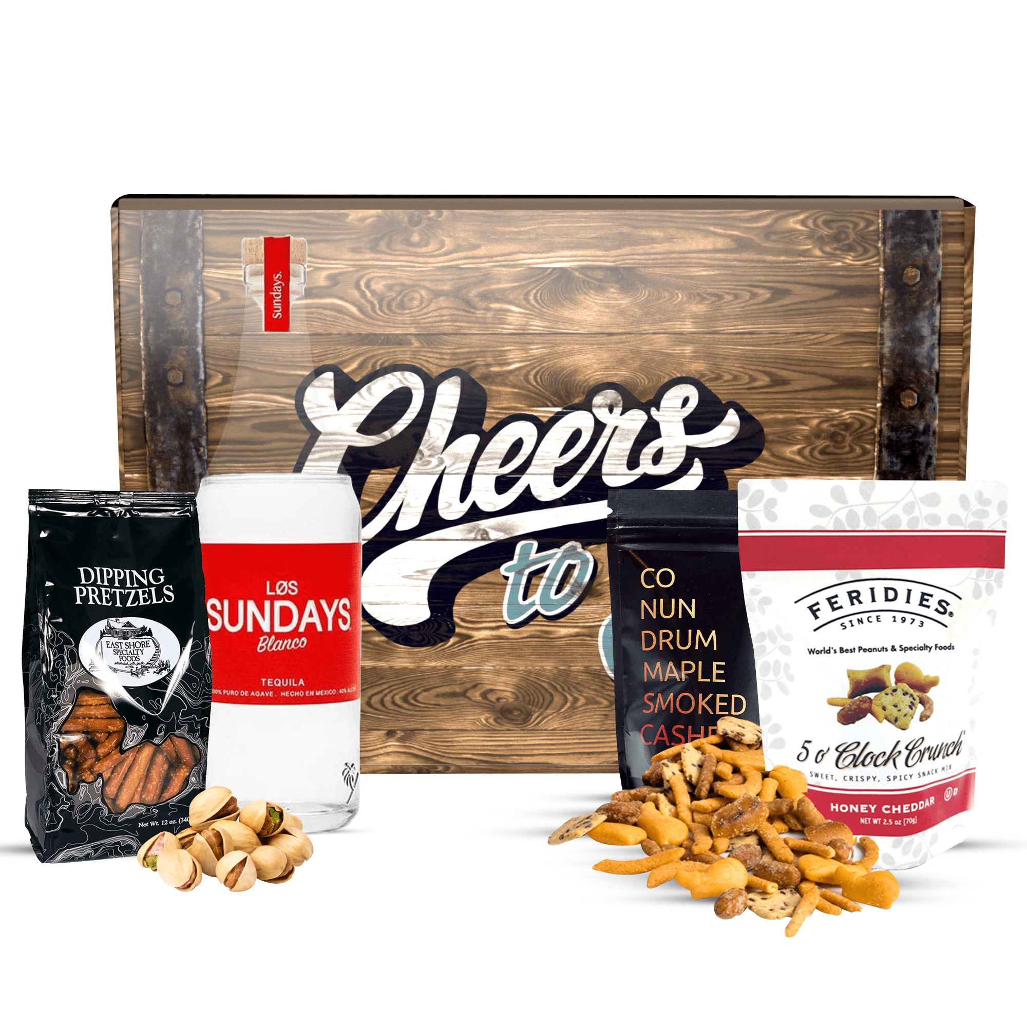 Los Sundays Tequila Gift Basket