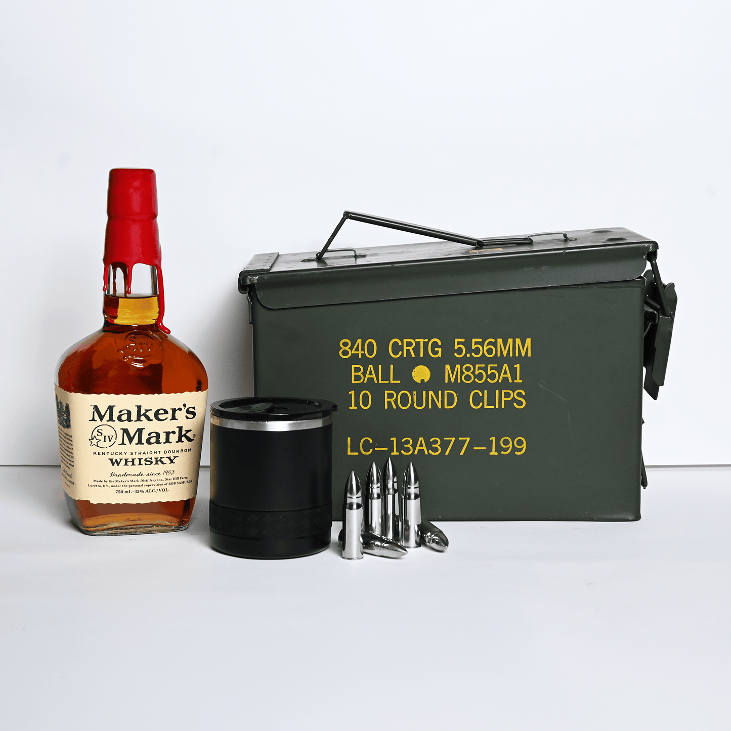 Maker’s Mark Ammo Can Gift Set
