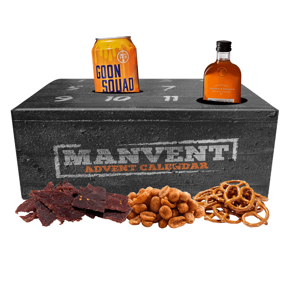 ManVent - Advent Calendar for Men - www.GiveThemBeer.com