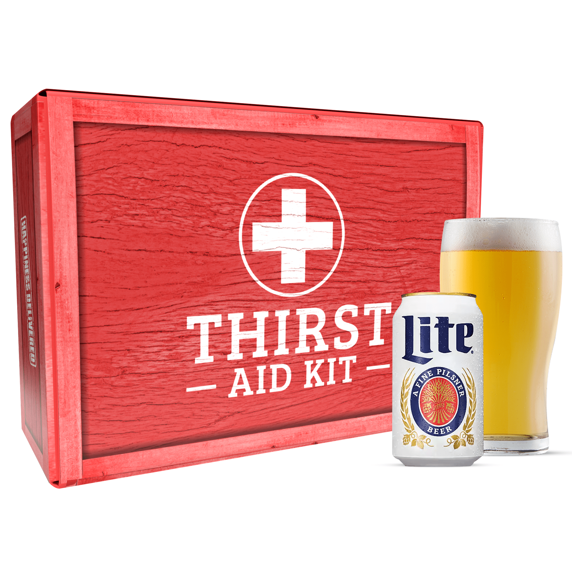 Miller Lite Thirst Aid Kit