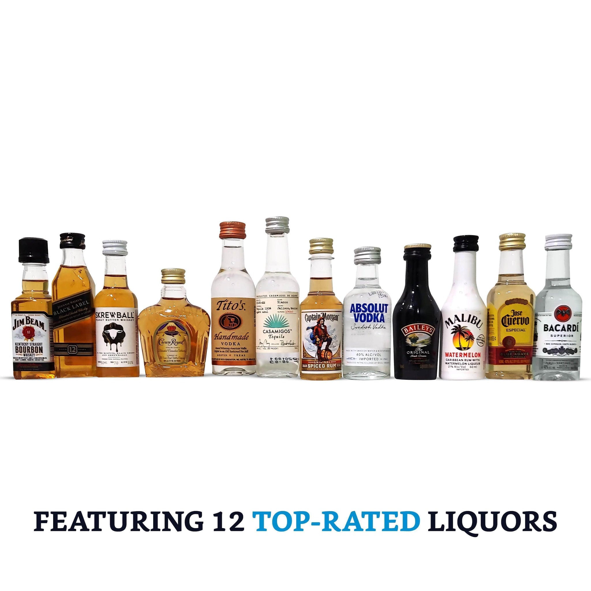 Mini Liquor Bottles - www.GiveThemBeer.com Mini Liquor Bottles - www.GiveThemBeer.com