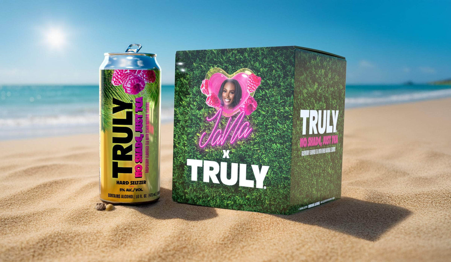 Truly x JaNa Craig No Shade, Just Tea – Limited Edition Hard Seltzer