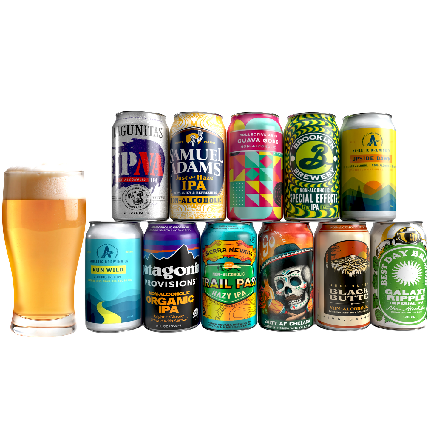 Non Alcoholic Craft Beer Assortment