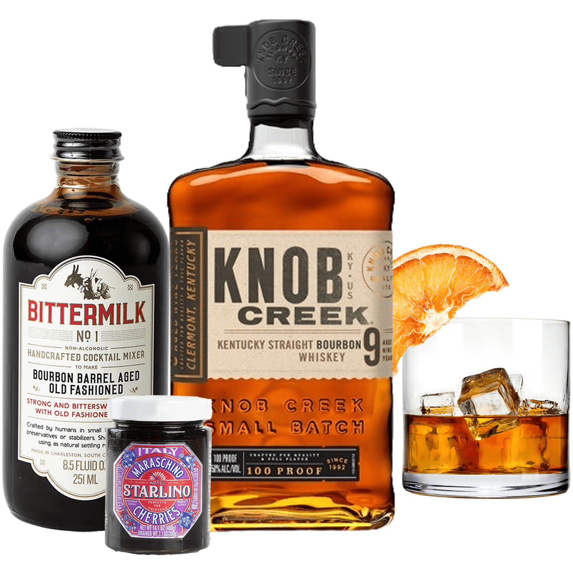 Knob Creek Old Fashioned Whiskey Gift Set – www.GiveThemBeer.com