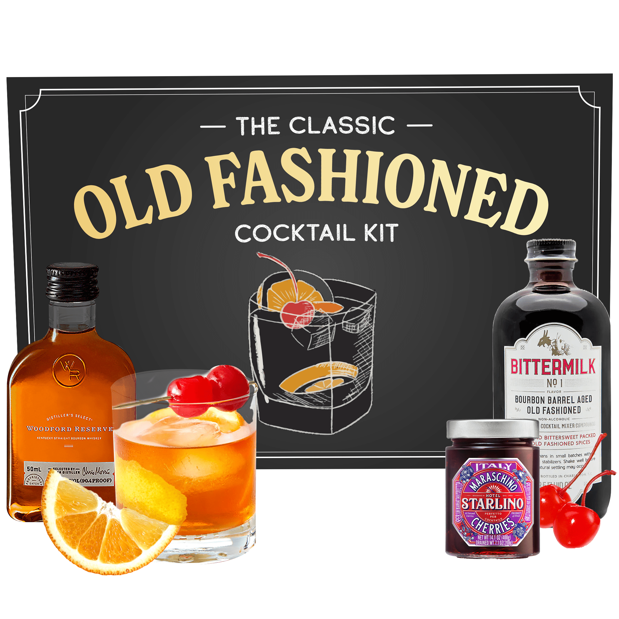 Signature Old Fashioned Cocktail Kit With Woodford Reserve 79 Www signature-old-fashioned-cocktail-kit-with-woodford-reserve-79-www